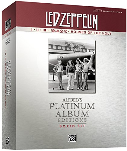 9780739075555: Led Zeppelin Platinum Box Set (I-V): I-Houses of the Holy Platinum Ed. (Alfred's Platinum Album Editions)