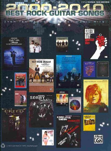 Imagen de archivo de 2000-2010 Best Rock Guitar Songs: Over Ten Years of Sheet Music Hits! (Easy Guitar Tab) a la venta por ThriftBooks-Atlanta