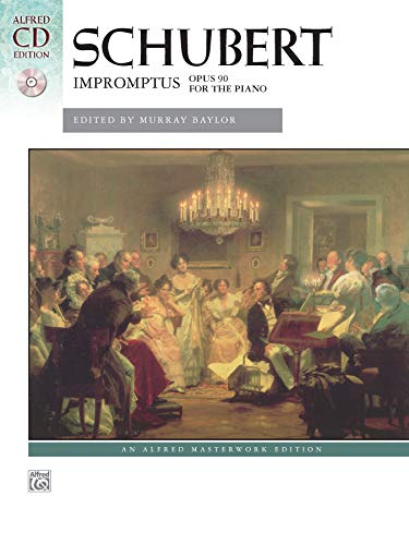 Beispielbild fr Schubert -- Impromptus, Op. 90 (Book & CD) (Alfred Masterwork Edition: Alfred's Masterwork Library) zum Verkauf von WorldofBooks