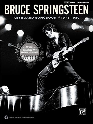 9780739079850: Bruce Springsteen Keyboard Songbook 1973-1980: Piano/Vocal/guitar