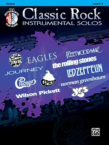 9780739079928: Classic Rock Instrumental Solos: Clarinet