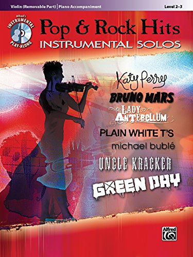 Imagen de archivo de Pop Rock Hits Instrumental Solos for Strings: Violin, Book CD (Pop Instrumental Solo Series) a la venta por Front Cover Books