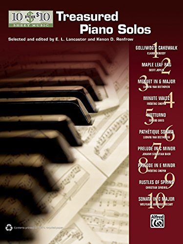 Stock image for 10 for 10 Sheet Music Treasured Piano Solos for sale by Magers and Quinn Booksellers