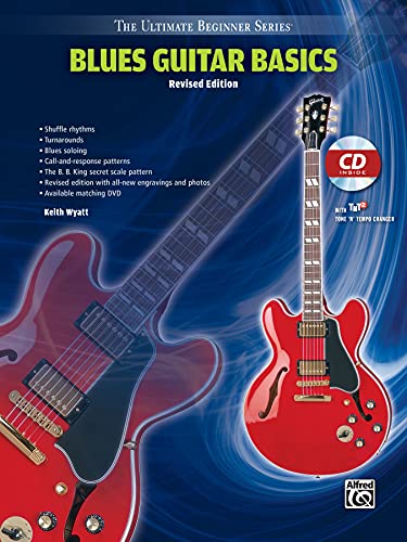 9780739082003: Wyatt ultimate beginner blues guitar basics revised ed gtr book/cd