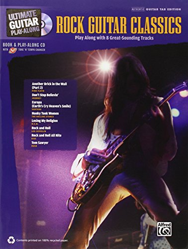 Beispielbild fr ULTIMATE GUITAR PLAY-ALONG ROCK GUITAR CLASSICS BOOK/CD AUTHENTIC GUITAR TAB EDITION Format: Paperback zum Verkauf von INDOO
