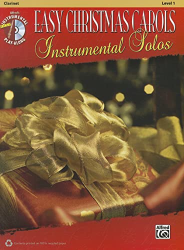 Stock image for Easy Christmas Carols Instrumental Solos: Clarinet, Book & Online Audio/Software (Easy Instrumental Solos Series) for sale by Reliant Bookstore