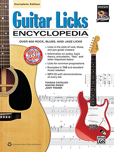 Guitar Licks Encyclopedia: Over 900 Rock, Blues, and Jazz Licks, Book & MP3 CD (9780739084465) by [???]