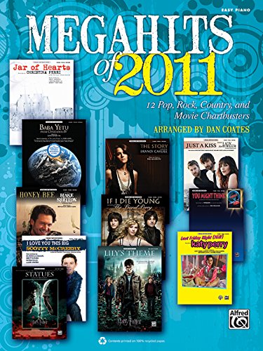 Megahits of 2011: 12 Pop, Rock, Country, and Movie Chartbusters (9780739087206) by [???]