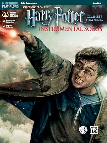 Stock image for Harry Potter Instrumental Solos: Alto Saxophone, Level 2-3 (Book & CD) for sale by Magers and Quinn Booksellers