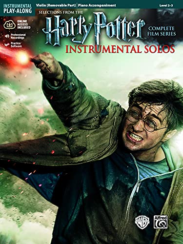 9780739088364: Selections from the Harry Potter Instrumental Solos: Piano Accompaniment Level 2-3, Complete Film Series