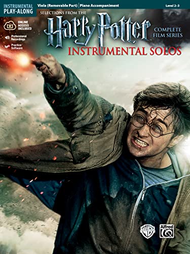 Stock image for Harry Potter Instrumental Solos for Strings: Viola, Book & Online Audio/Software (Pop Instrumental Solos Series) for sale by HPB-Diamond