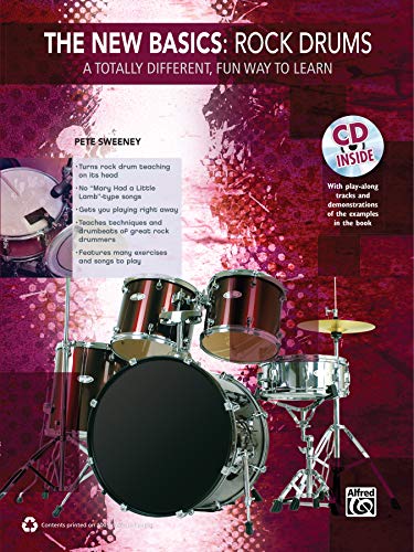 Imagen de archivo de The New Basics Rock Drums: A Totally Different, Fun Way to Learn a la venta por Magers and Quinn Booksellers