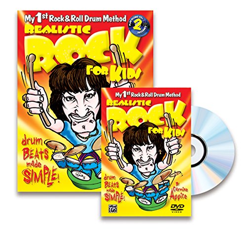 Beispielbild fr Realistic Rock for Kids (My 1st Rock & Roll Drum Method): Drum Beats Made Simple!, Book, 2 CDs, & DV zum Verkauf von Save With Sam