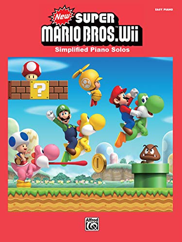 9780739091159: Super mario bros for wii easy piano solo book: Simplified Piano Solos