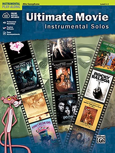 9780739091890: Ultimate movie instrumental solo : alto saxophone recueil + cd: Alto Sax, Book & Online Audio/Software/PDF