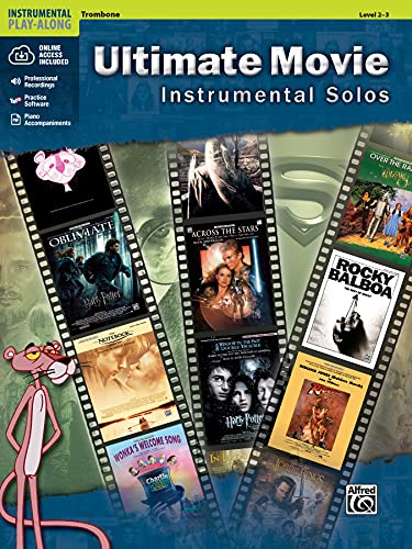 

Ultimate Movie Instrumental Solos: Trombone, Book & Online Audio/Software/PDF (Ultimate Pop Instrumental Solos Series)