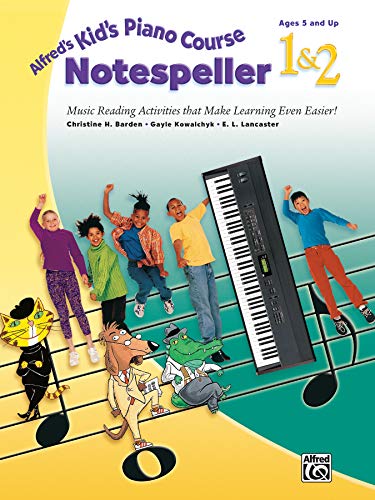 Stock image for Alfred's Kid's Piano Course Notespeller, Bk 1 & 2: Music Reading Activities That Make Learning Even Easier! for sale by ThriftBooks-Dallas