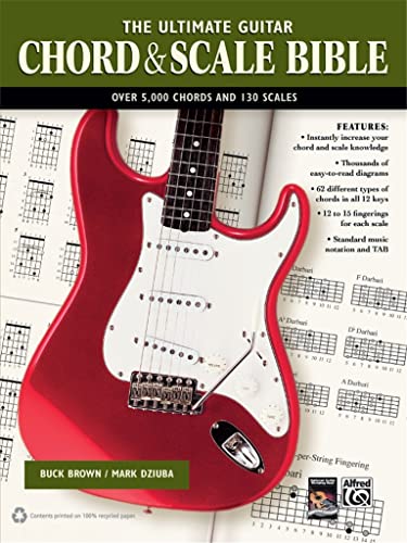 Imagen de archivo de The Ultimate Guitar Chord Scale Bible: 130 Useful Chords and Scales for Improvisation a la venta por GoodwillNI