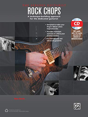 9780739093054: The Serious Guitarist -- Rock Chops: A Technique-Building Approach for the Dedicated Guitarist, Book & MP3 CD