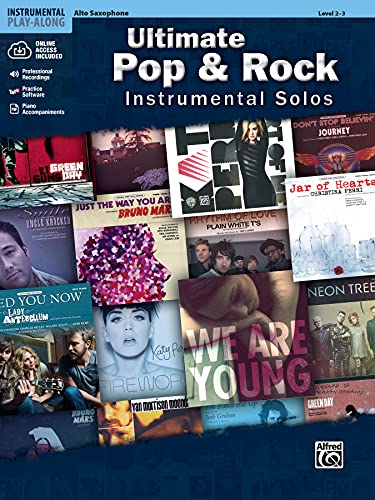 Beispielbild fr Ultimate Pop & Rock Instrumental Solos: Alto Sax, Book & Online Audio/Software/PDF (Ultimate Pop Instrumental Solos Series) zum Verkauf von BooksRun