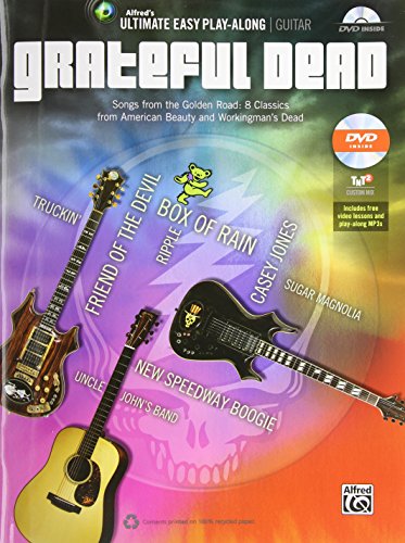 Beispielbild fr Ultimate Easy Guitar Play-Along -- Grateful Dead: Songs from the Golden Road: 8 Classics from American Beauty and Workingman's Dead (Easy Guitar TAB) (Book & DVD) (Ultimate Easy Play-Along) zum Verkauf von HPB-Diamond