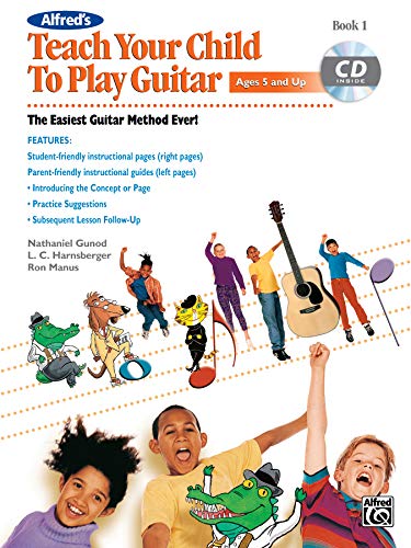 9780739095416: Alfred's Teach Your Child to Play Guitar, Book 1