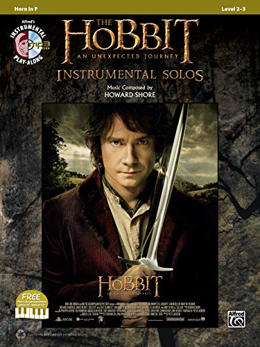 Imagen de archivo de Hobbit -- An Unexpected Journey Instrumental Solos: Horn in F (Book & CD) (Pop Instrumental Solo) a la venta por Magers and Quinn Booksellers