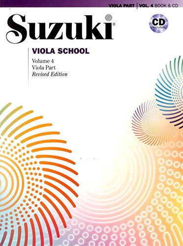 9780739097083: Suzuki viola school volume 4 revised edition viola book/cd +cd: Viola Part, Book & CD