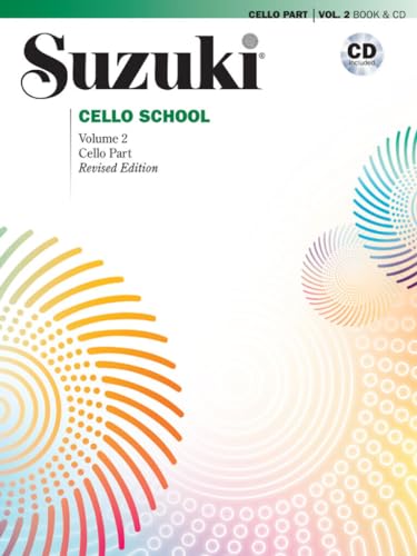 Imagen de archivo de Suzuki Cello School: Cello Part, Volume 2 (Revised Edition)(Book and CD) a la venta por Magers and Quinn Booksellers