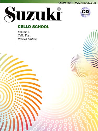 Imagen de archivo de Suzuki cello school book/cd kombo vol 4 a la venta por Revaluation Books