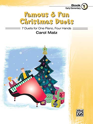 Imagen de archivo de Famous & Fun Christmas Duets, Bk 1: 7 Duets for One Piano, Four Hands (Famous & Fun, Bk 1) a la venta por BooksRun