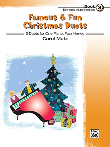 Beispielbild fr Famous and Fun Christmas Duets, Bk 3 : 6 Duets for One Piano, Four Hands zum Verkauf von Better World Books