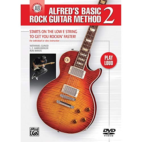 Imagen de archivo de Alfred's Basic Rock Guitar Method, Bk 2: Starts on the Low E String to Get You Rockin' Faster, Book & CD (Alfred's Basic Guitar Library, Bk 2) a la venta por HPB-Movies