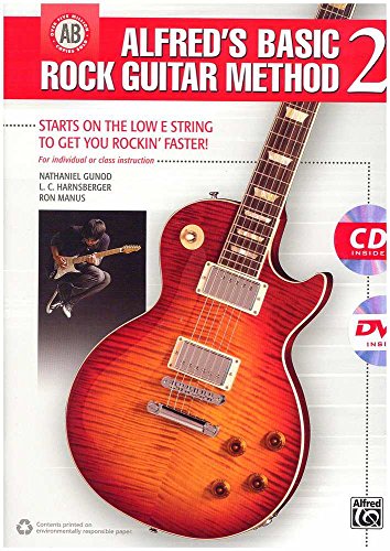 Imagen de archivo de Basic Rock Guitar Method, Bk 2: Starts on the Low E String to Get You Rockin' Faster, Book, CD & DVD (Alfred's Basic Guitar Library) a la venta por Magers and Quinn Booksellers