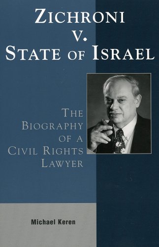 Beispielbild fr Zichroni v. State of Israel zum Verkauf von Downtown Atlantis Books