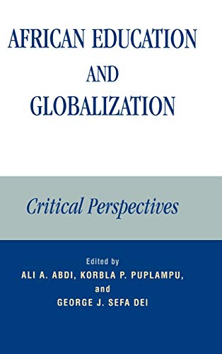 9780739110416: African Education And Globalization
