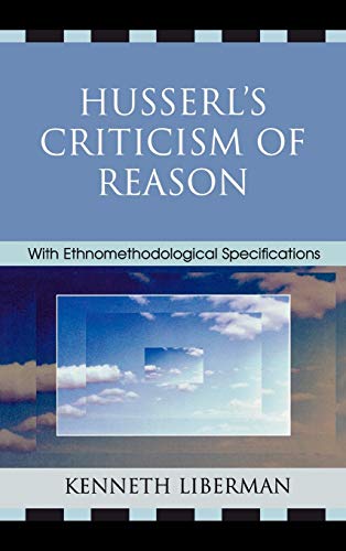 Stock image for Husserl's Criticism of Reason Format: Hardcover for sale by INDOO