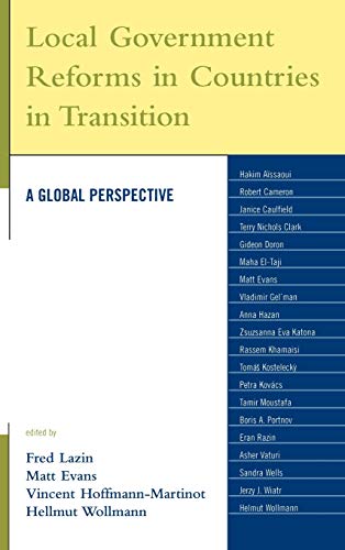 Stock image for Local Government Reforms in Countries in Transition: A Global Perspective (Studies in Public Policy) for sale by Michael Lyons