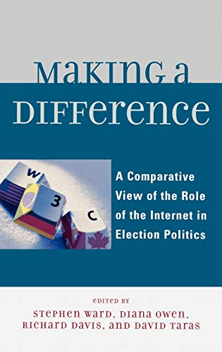 9780739121009: Making a Difference: A Comparative View of the Role of The Internet in Election Politics