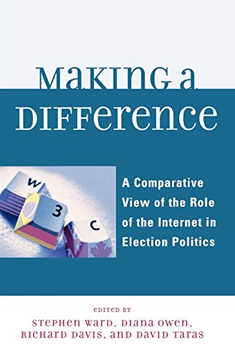 9780739121016: Making a Difference: A Comparative View of the Role of the Internet in Election Politics (Lexington Studies in Political Communication)