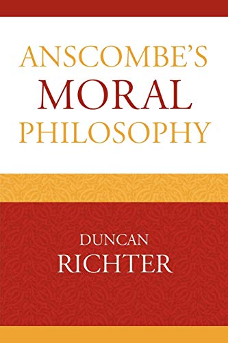 Stock image for Anscombe's Moral Philosophy for sale by HPB-Red