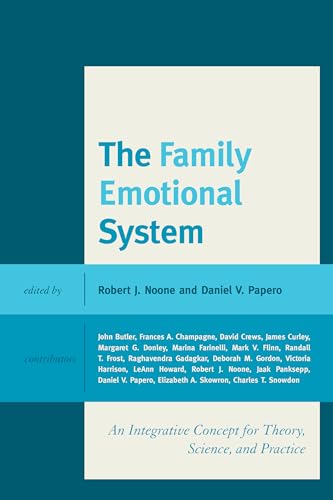 Stock image for The Family Emotional System: An Integrative Concept for Theory, Science, and Practice for sale by Revaluation Books