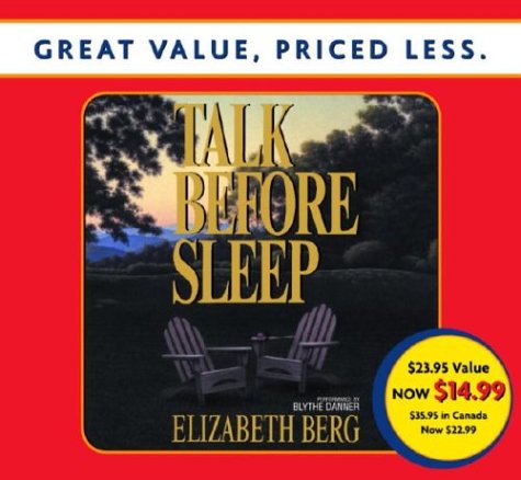 Imagen de archivo de Talk Before Sleep a la venta por HPB-Emerald