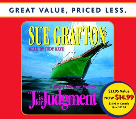 Imagen de archivo de J Is For Judgment (Sue Grafton) a la venta por Goodwill of Colorado