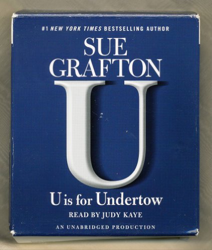Stock image for U Is For Undertow: A Kinsey Millhone Novel for sale by SecondSale