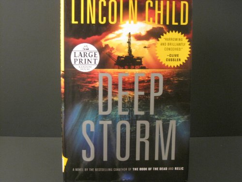 Beispielbild fr Deep Storm: A Novel (Random House Large Print) zum Verkauf von Books of the Smoky Mountains