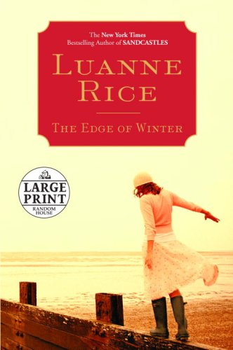 The Edge of Winter (Random House Large Print) - Luanne Rice