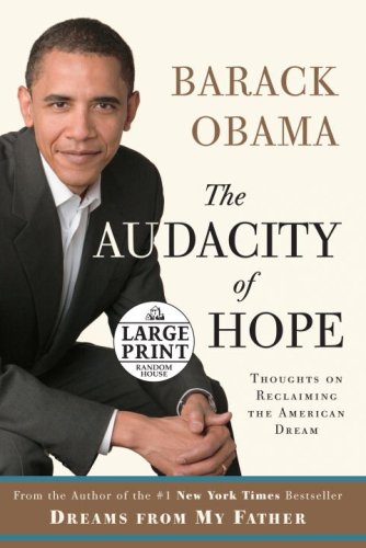 Stock image for The Audacity of Hope : Thoughts on Reclaiming the American Dream for sale by Better World Books
