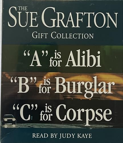 Beispielbild fr Sue Grafton ABC Gift Collection: "A" Is for Alibi, "B" Is for Burglar, "C" Is for Corpse (A Kinsey Millhone Novel) zum Verkauf von Ergodebooks