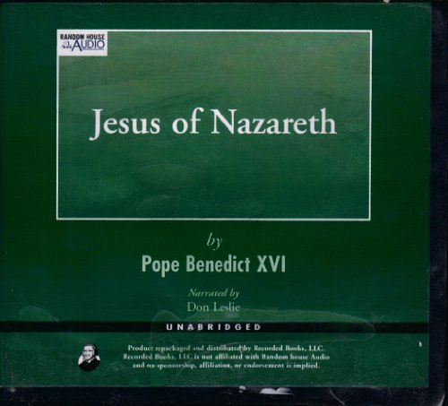 Stock image for Jesus of Nazareth: From the Baptism in the Jordan to the Transfiguration for sale by Half Price Books Inc.